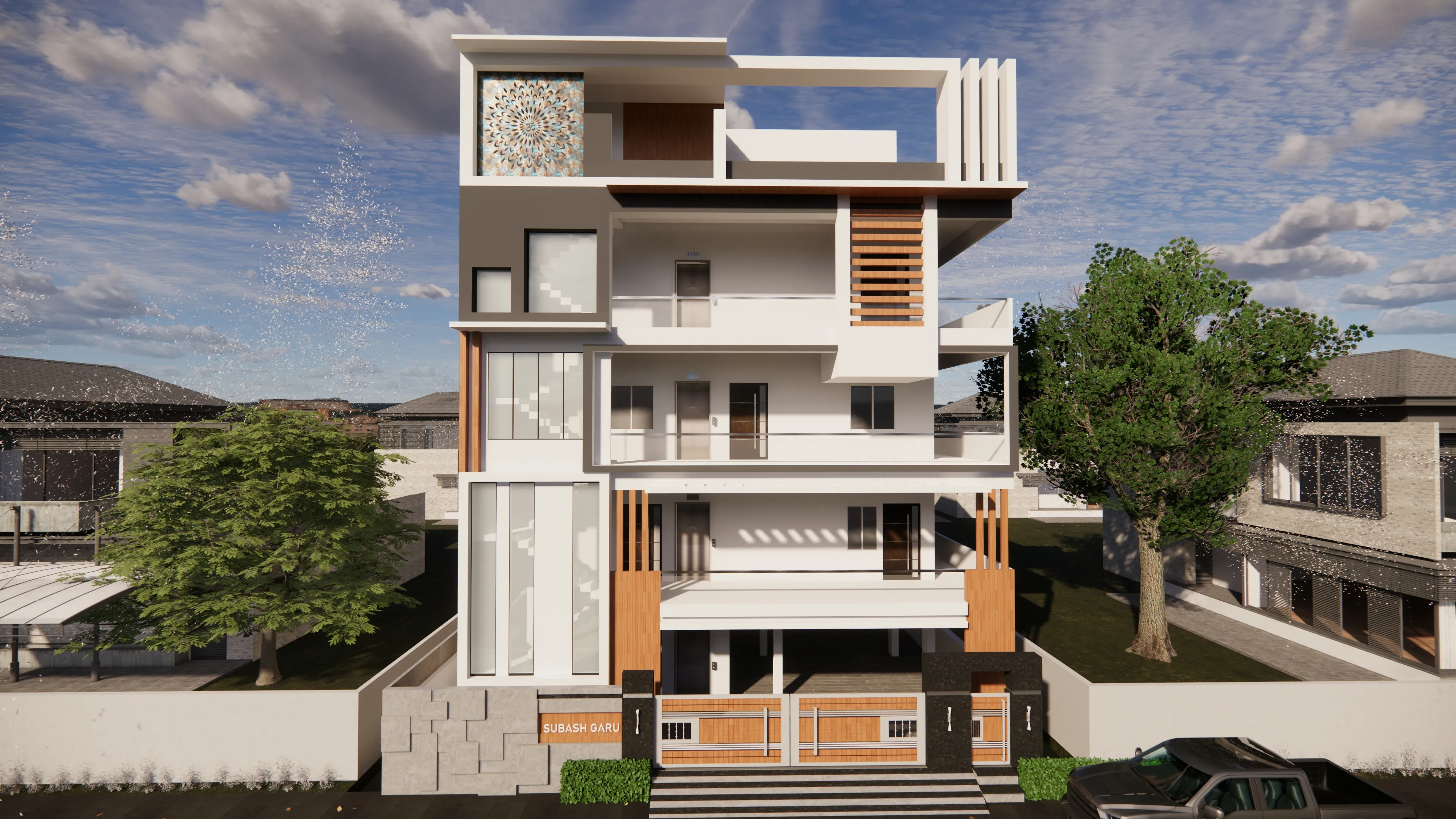 G+4 Residential Building